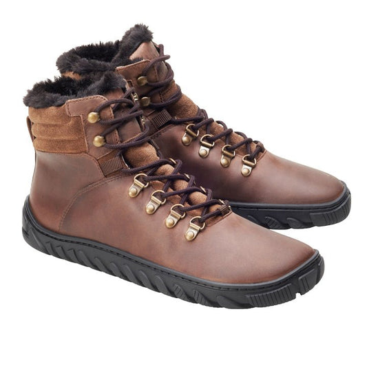 QUDDLY Winter Dark Brown - ZAQQ Barfußschuhe