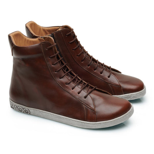 SNAQ Antique Brown - ZAQQ Barfußschuhe