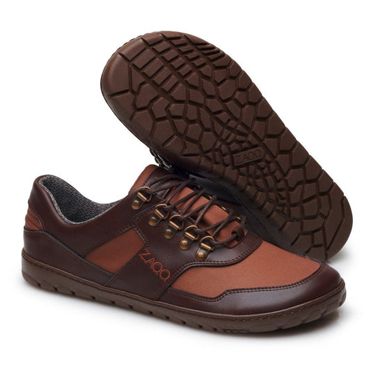 HIQE Low Brown Waterproof - ZAQQ Barfußschuhe