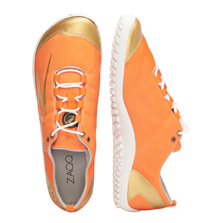 SQIM Orange Gold - ZAQQ Barfußschuhe