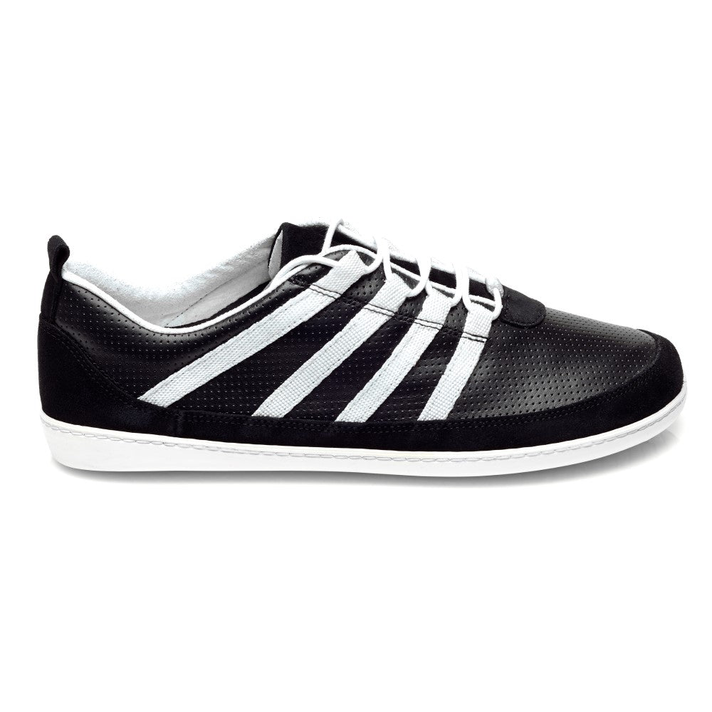 SPARQ Low Black White - ZAQQ Barfußschuhe